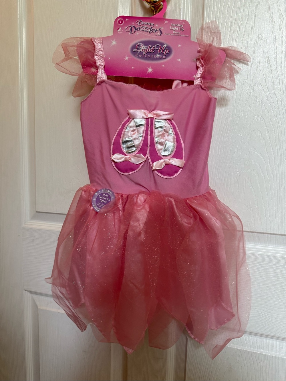 Dream Dazzlers "Light Up Collection" Pink Ballerina Princess Dress Up Costume